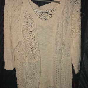 Sold Crochet blouse maurices 2x sold